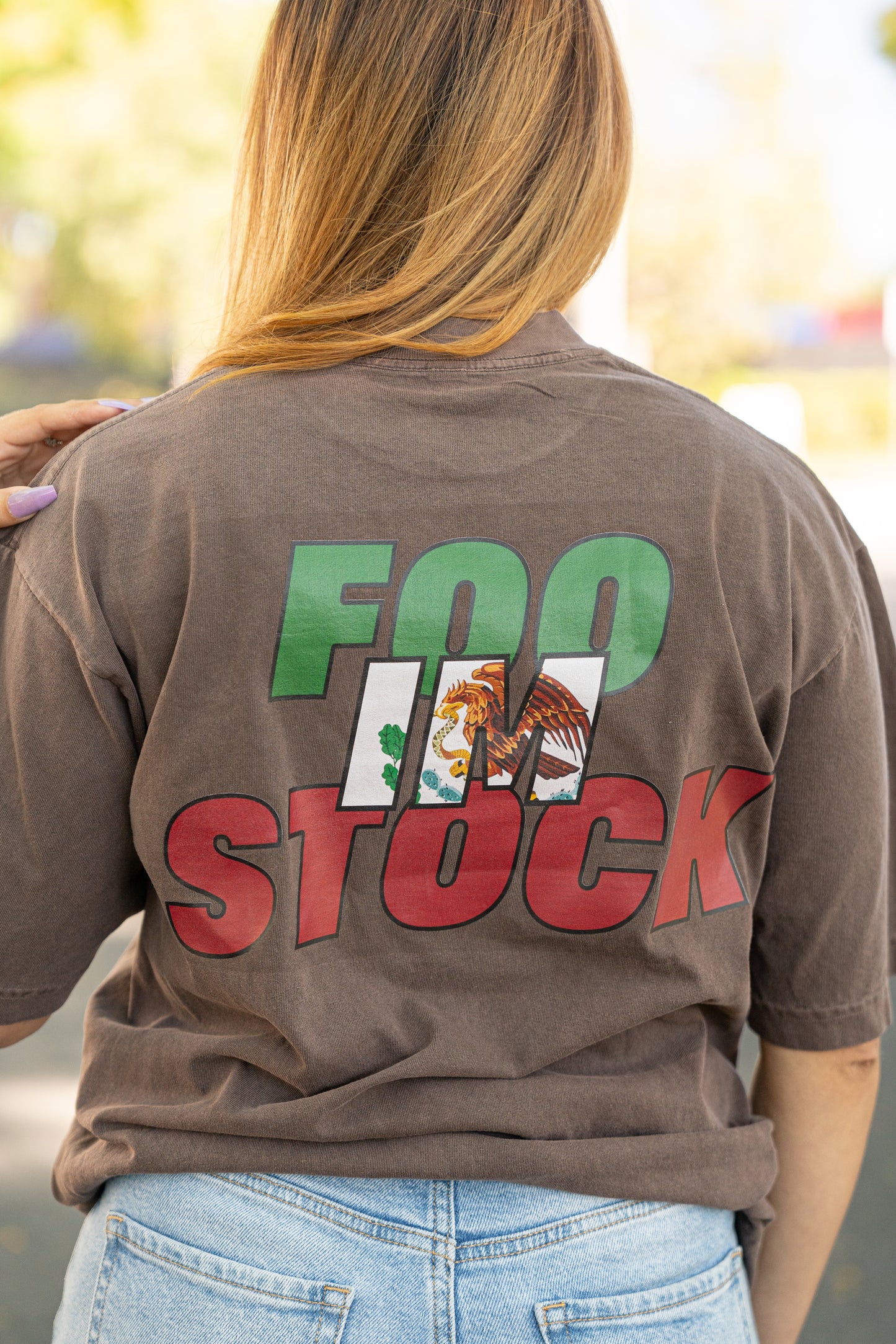 FOO IM STOCK TEE (BROWN)